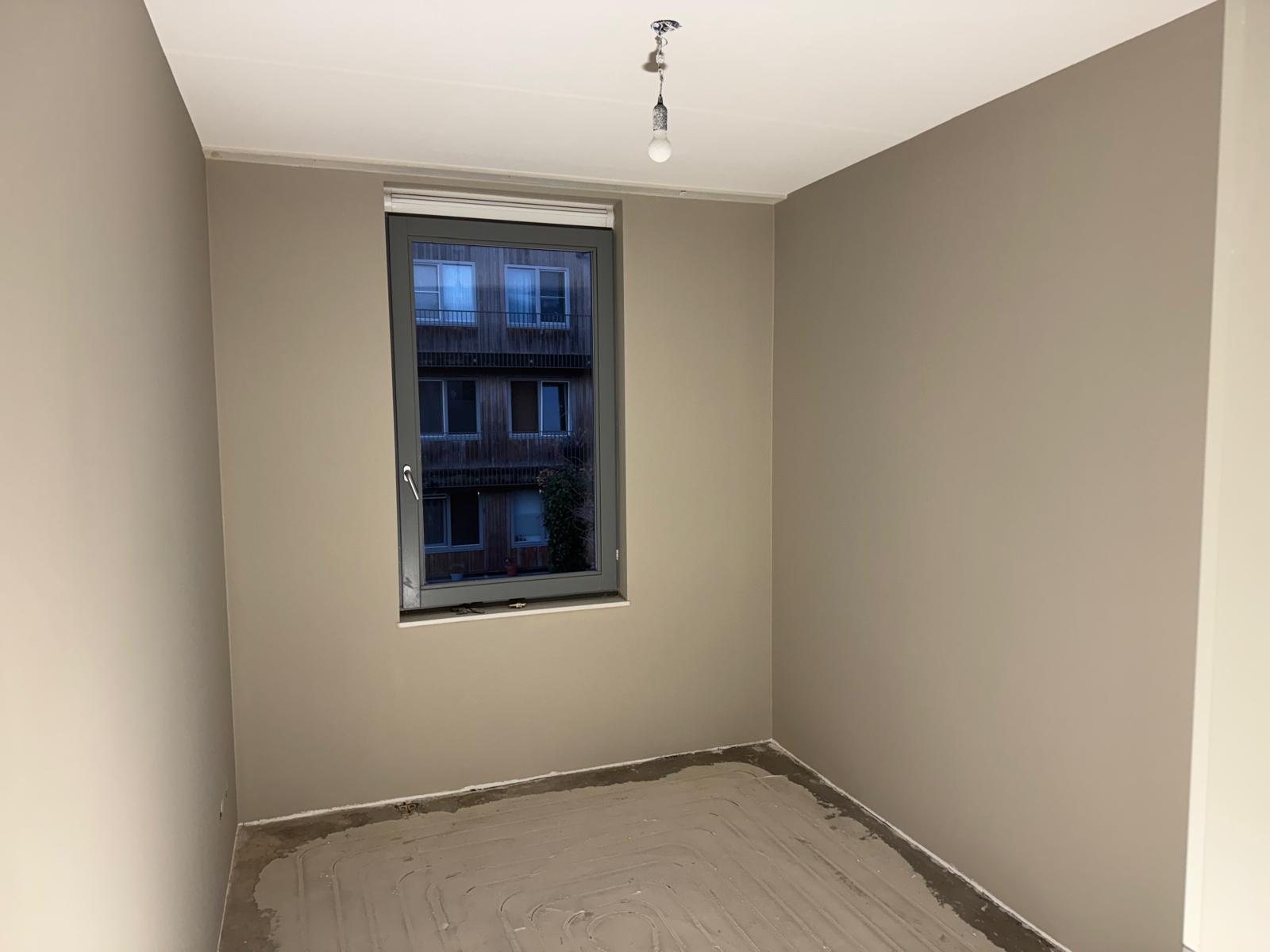 Slaapkamer in warm taupe